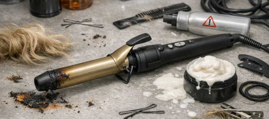 Die groessten Fehler bei der Anwendung des Lockenstabs und wie man sie vermeidet