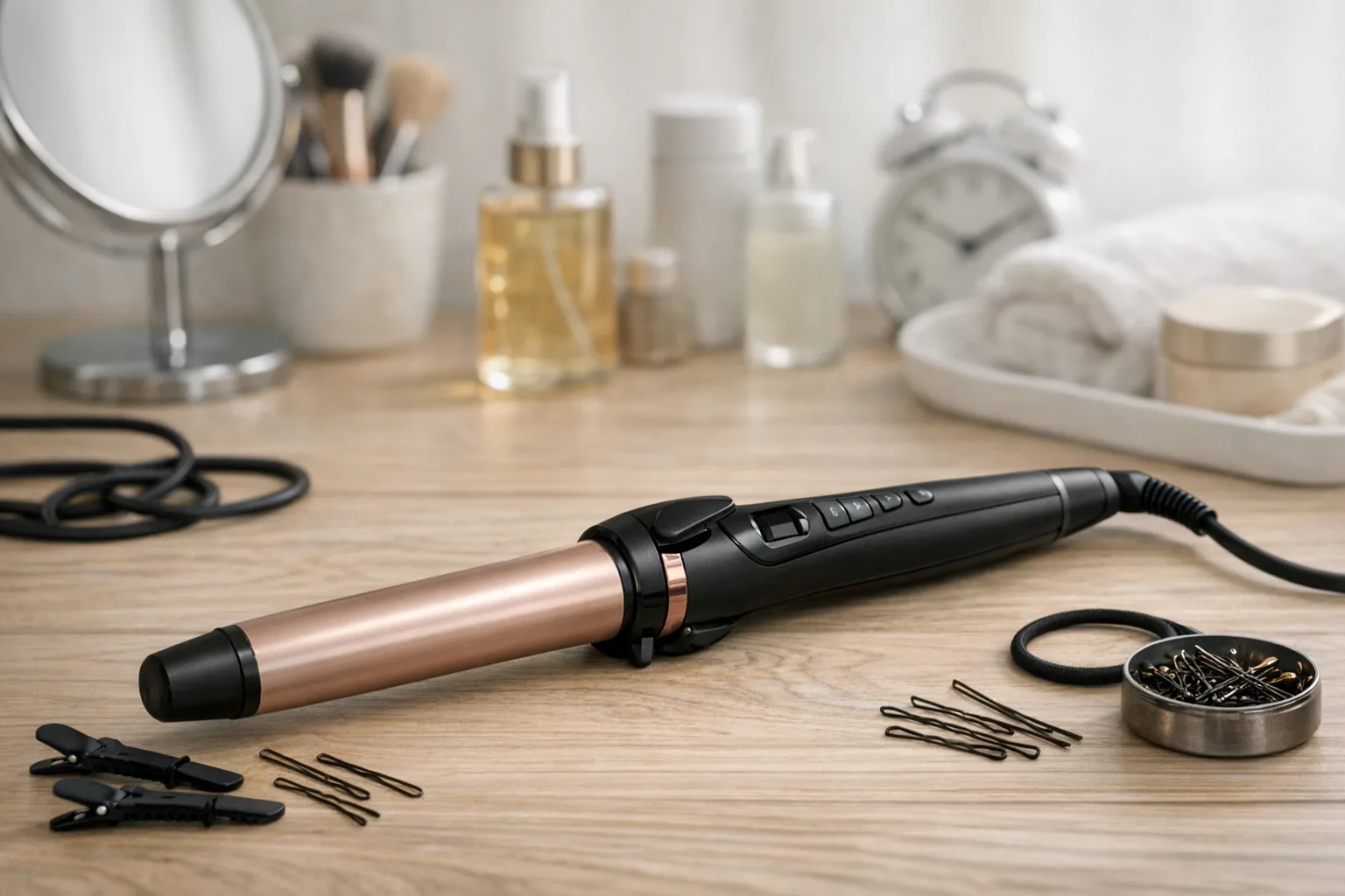 Lockenstab 5-Minuten-Looks: Schnelle Stylings fuer jeden Morgen