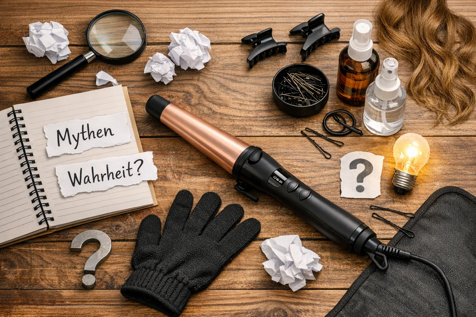 Lockenstab Mythen entlarvt: Was Anfaenger wirklich wissen muessen