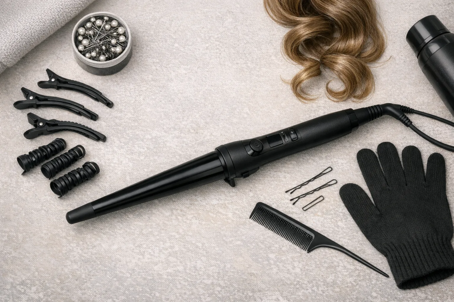 Lockenstab Tipps fuer gleichmaessige und langanhaltende Locken