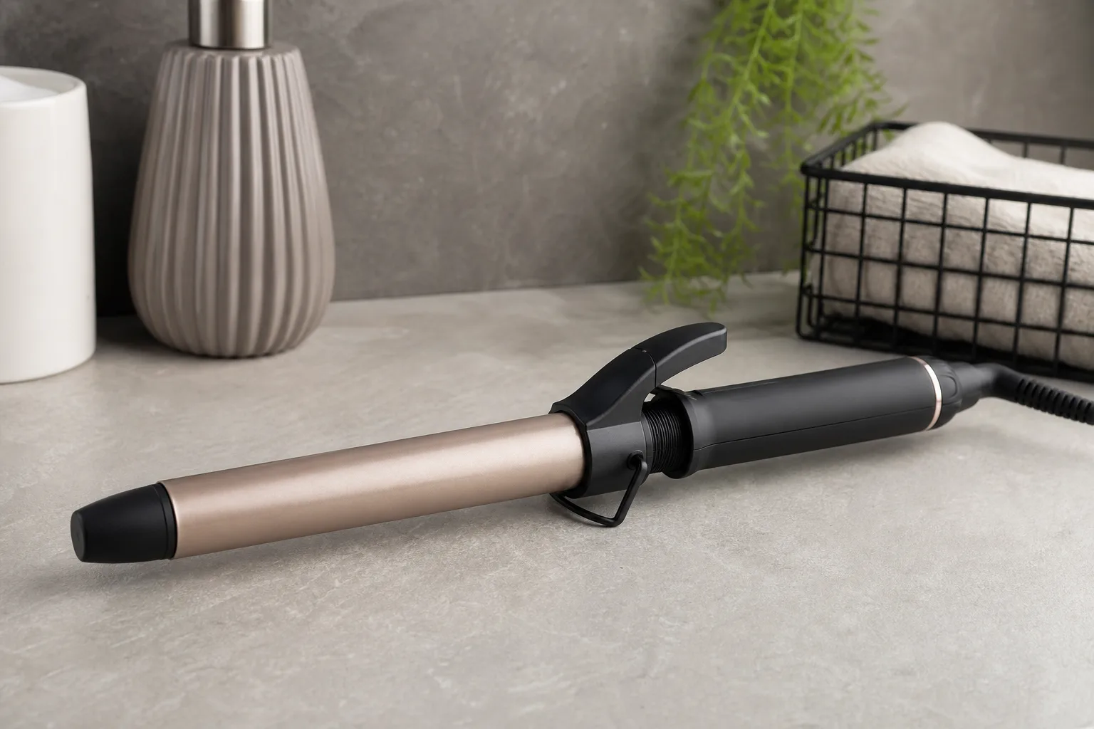 Lockenstab fuer dickes Haar: Tipps fuer langanhaltende Locken