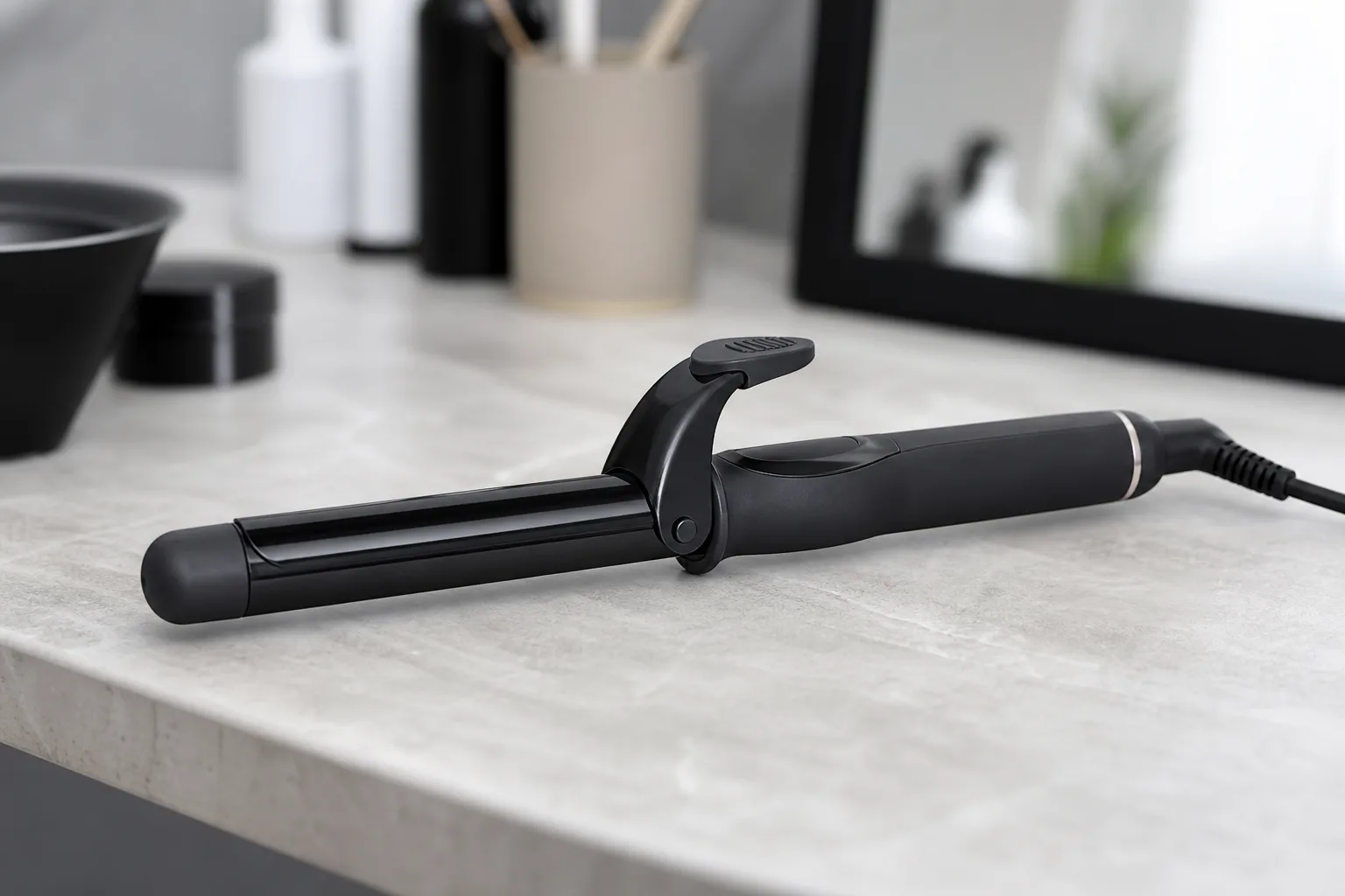 Lockenstab halten und Handhabung: Ergonomie beim Styling