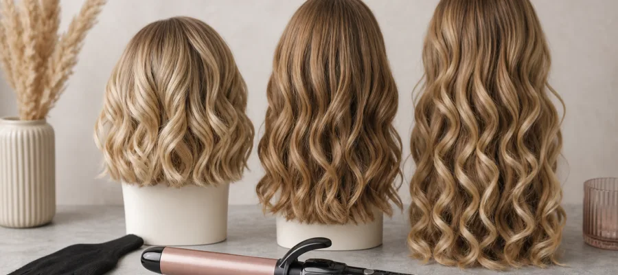 Lockenstab Frisuren nach Haarlaenge: Tutorials fuer kurz, mittellang und lang
