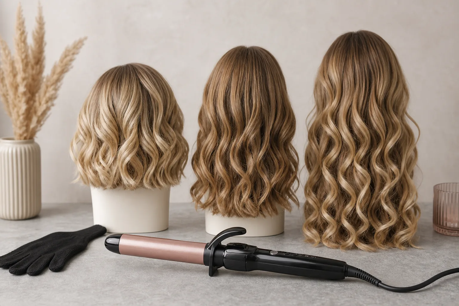Lockenstab Frisuren nach Haarlaenge: Tutorials fuer kurz, mittellang und lang
